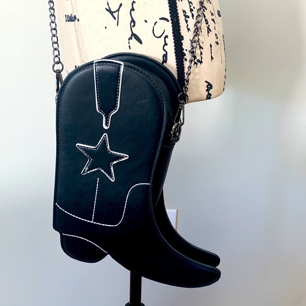 Western Style Cowboy Boot Purse - Picture 8 of 10